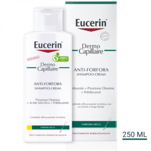 Eucerin Dermocapillaire Shampoo Crema Antiforfora Secca 250ml