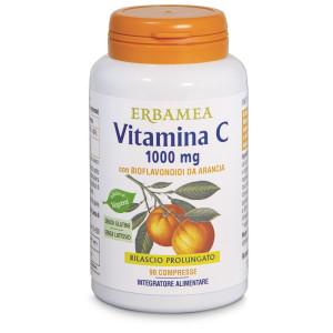 Erbamea Vitamina C 1000mg Integratore Difese Immunitarie 90cpr