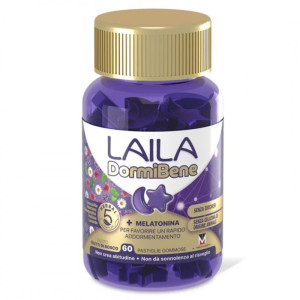 Menarini Laila Dormibene Per Il Sonno Integratore 60 Pastiglie Gommose