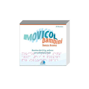 Noos Movicol Bambini 6,9 G, Polvere Per Soluzione Orale, Senza Aroma