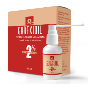 Difa Cooper Carexidil 2% Spray Cutaneo, Soluzione
