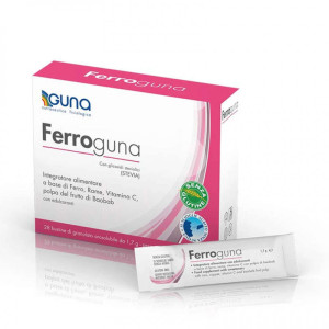 Guna Ferro Integratore Ferro Stanchezza 28 Bustine