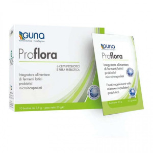 Guna Proflora Integratore Fermenti Lattici Microflora 10stick