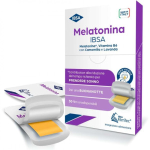 Ibsa Integratore Melatonina Sonno Addormentamento Insonnia Film 30pz
