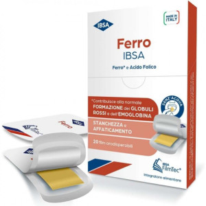 Ibsa Integratore Ferro Stanchezza Affaticamento Anemia Film 20pz