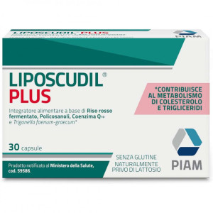 Piam Liposcudil Plus Integratore Colesterolo 30 Capsule
