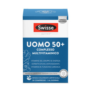 Health And Happiness Swisse Multivitaminico Uomo 50+ 30 Compresse