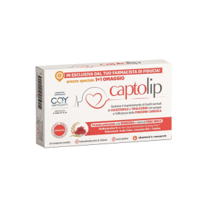 Chemist'S Reaserch Captolip New Formula 24 Compresse Rivestite