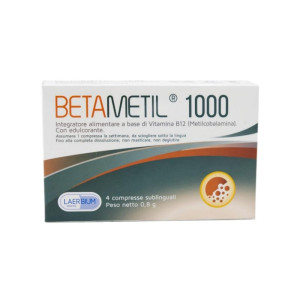 Laerbium Srl Betametil 1000 4 Compresse Sublinguali