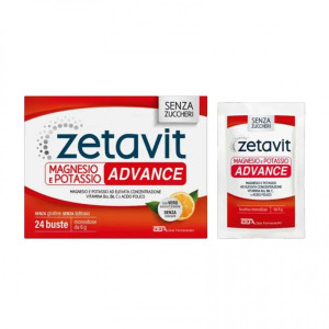 Zeta(Paraf) Zetavit Advance Magnesio E Potassio Energia E Sali Minerali 24bst