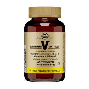 Solgar Italia Supplement Vm 2000 60 Tavolette