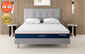 Litier Français Matelas Cloud Original Plus -  90 x 200 (cm)