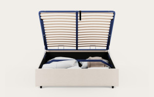 Litier Français Sommier coffre  -  80 x 200 (cm) Naturel