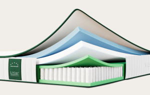 Litier Français Matelas Hôtel Impérial Nature -  80 x 200 (cm)