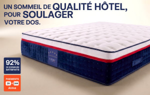Litier Français Matelas Pro Hôtel Impérial -  90 x 200 (cm)