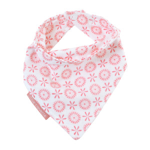 LITTLE CREVETTE Bavoir bandana Lovely Emilie