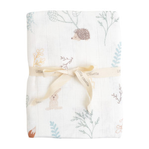 LITTLE CREVETTE Maxi-lange bébé coton bio* imprimé Dream Forest