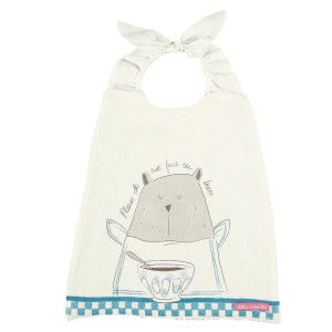 LITTLE CREVETTE Serviette bavoir Bernard