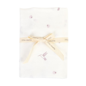 LITTLE CREVETTE Maxi-lange bébé coton bio* imprimé Colibri