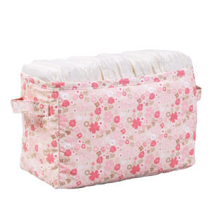 LITTLE CREVETTE Bac à couches rose Mila