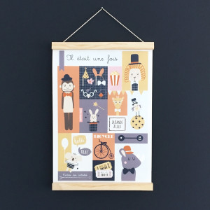 LITTLE CREVETTE Affiche 'La bande à Lulu'
