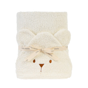 LITTLE CREVETTE Cape de bain Ourson LR