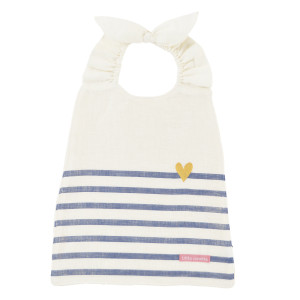 LITTLE CREVETTE Serviette bavoir Moussaillon