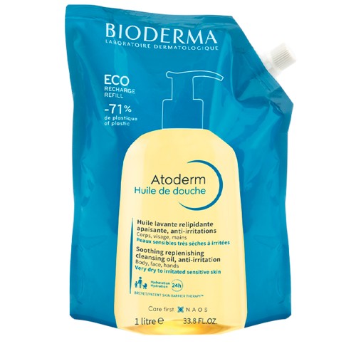 Bioderma Atoderm Óleo de Duche Recarga 1L