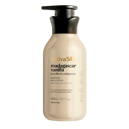 O Boticário Nativa SPA Loção Hidratante Baunilha de Madagáscar 400ml