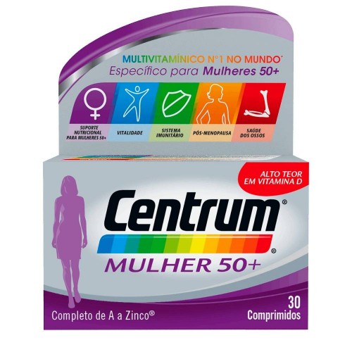 Centrum Mulher 50+ 30 Comprimidos