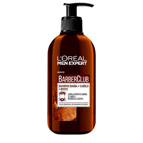 L'Oréal Paris L'Oréal Men Expert Barber Club Shampoo Barba e Cabelo 200ml
