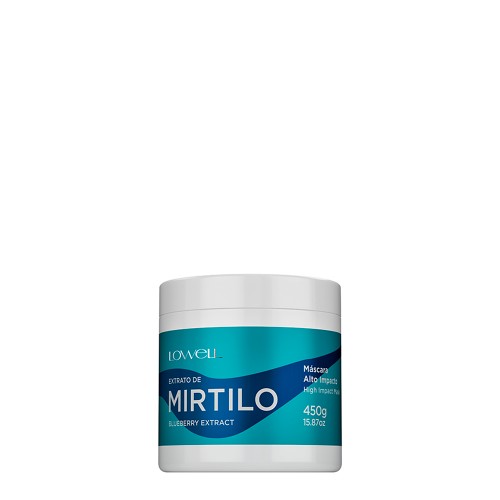 Lowell Mirtilo Máscara 450g
