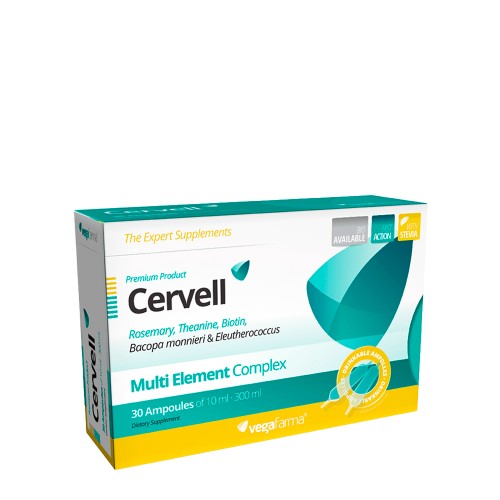 Vegafarma Cervell Multi Element Complex 30 ampolas