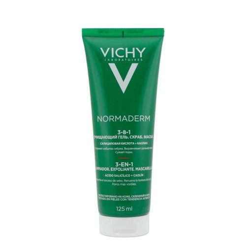 Vichy Normaderm Gel Esfoliante 3 em 1 125ml