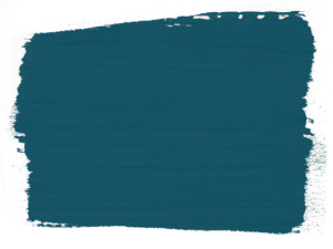 Aubusson Blue ( 0,5 L) Farba Kredowa Annie Sloan Chalk Paint - Ciemny Niebieski z Kroplą Zieleni