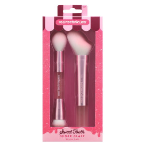 REAL TECHNIQUES Sweet Tooth Sugar Glaze Brush Duo Gift Set