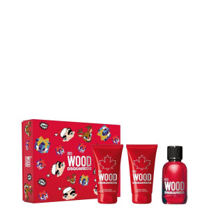 DSQUARED2 Red Wood Pour Femme 50ml Eau De Toilette Gift Set