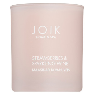 JOIK HOME & SPA Scented Candle Strawberries & Sparkling Wine 150g