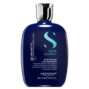ALFAPARF Semi Di Lino Brunette Intense Anti-Orange Low Shampoo