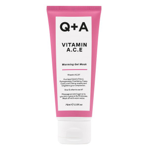 Q+A Vitamin A.C.E Warming Gel Mask 75ml