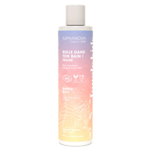 ALPHANOVA Organic Jungle Kids Strawberry Bubble Bath 250ml