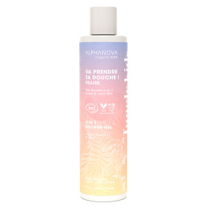 ALPHANOVA Organic Jungle Kids Strawberry 3in1 Shower Gel 250ml