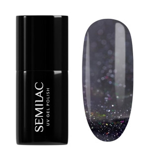 SEMILAC UV Gel Nail Polish No.611 Violet Night 7ml