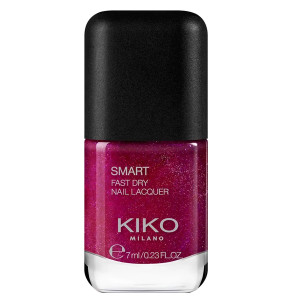 KIKO MILANO Smart Fast Dry Nail Polish No.15 Pearly Cranberry 7ml