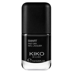 KIKO MILANO Smart Fast Dry Nail Polish No.45 Black 7ml