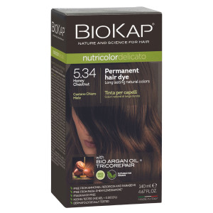 BIOKAP Nutricolor Delicato 5.34 Permanent Hair Dye 140ml