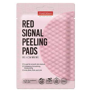 PUREDERM Red Signal Peeling Pads 12pcs