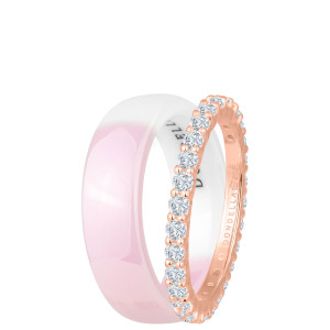 DONDELLA Ceramic Brivelle Ring