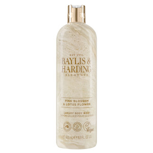 BAYLIS & HARDING Elements Pink Blossom & Lotus Flower Body Wash 500ml