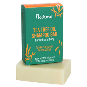 NURME Tea Tree Oil Shampoo Bar 100g